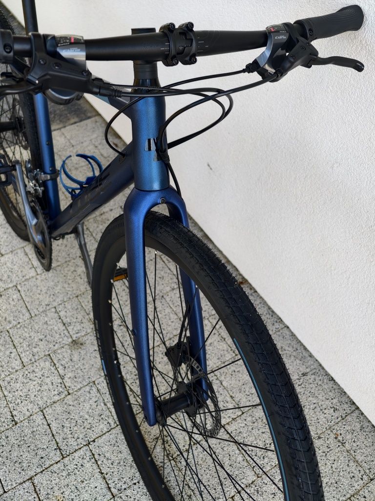 Rower Cube Nulane r 50 jak nowy Gravel Carbon widelec
