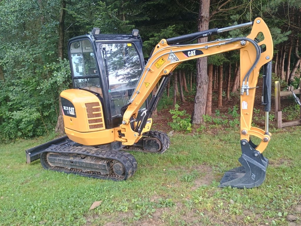 Cat 302.7 D minikoparka bobcat jcb 8030 zamiana