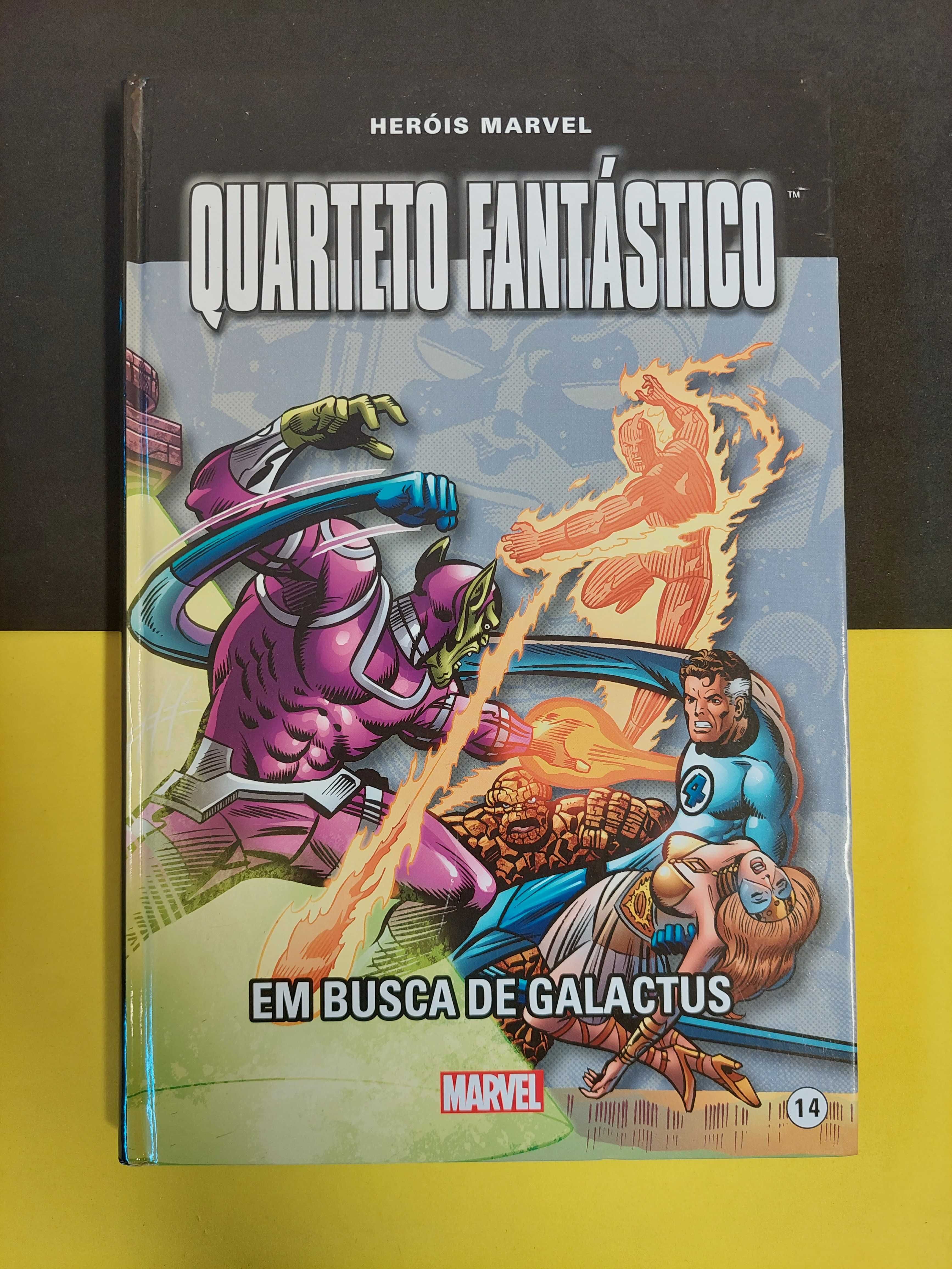 Heróis Marvel - Livro 14: Quarteto Fantástico, Em Busca de Galactus