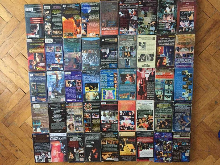 Видеокассеты VHS Ванильное небо, Мамины дети, Семь ,Киборг 3, Чужой
