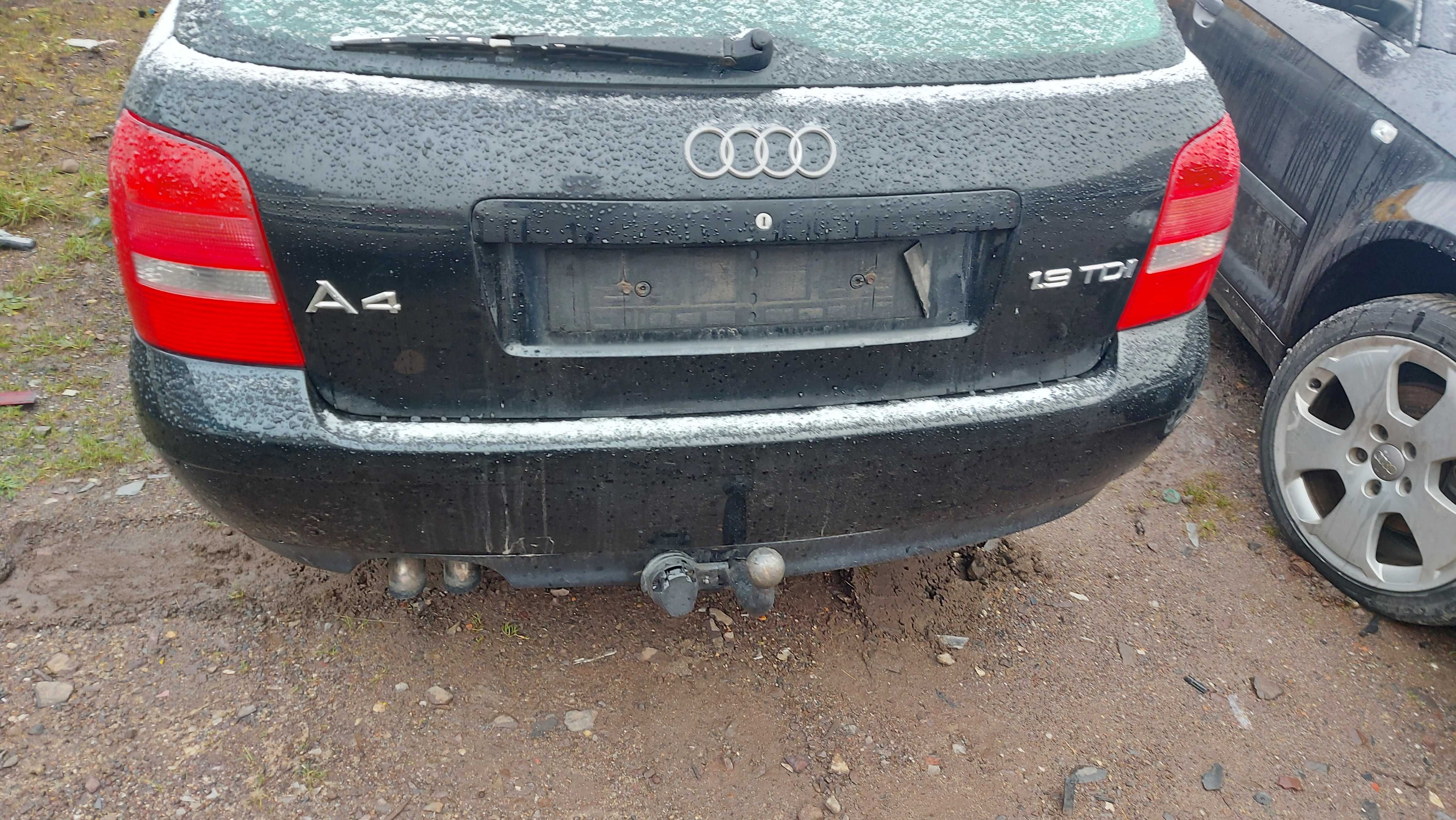 Audi A4 B5 Lift zderzak tylny czarny kombi FV części/dostawa