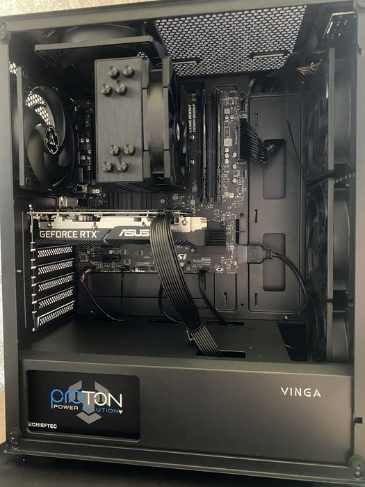 Игровой ПК. Ryzen 5 5600x/RTX 3060. 32Gb оперативки