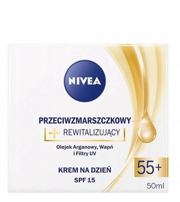 Nivea 55+ Rewitalizujący Do Twarzy Na Dzień 50 Ml