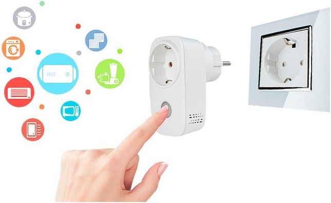 Умная Wi-Fi Розетка BroadLink SP3 Smart Plug с Мониторингом и Таймером