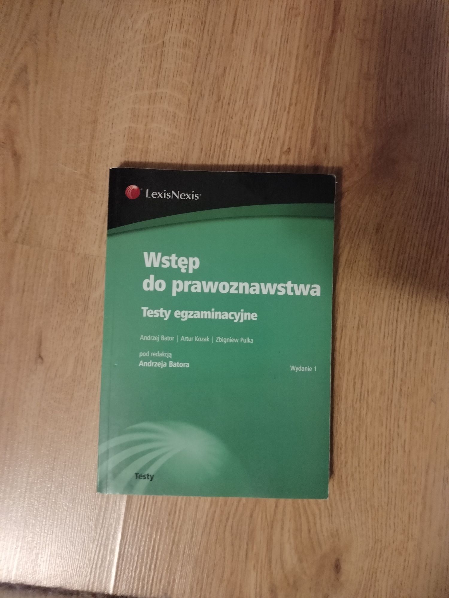Wstęp do prawoznawstwa testy