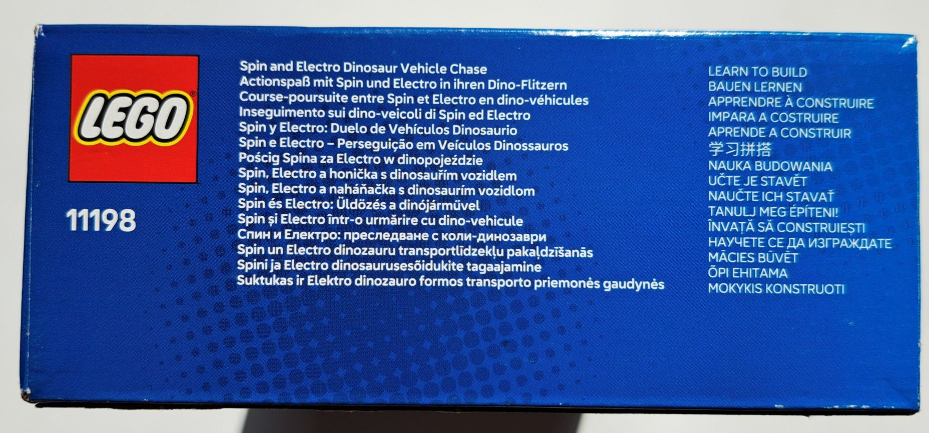 Lego 11198 Marvel Spidey Pościg Spina za Electro W Dinopojeździe