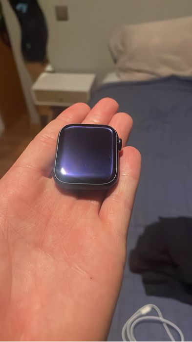 Apple Watch Series 9 (GPS) com Bracelete, Meia-Noite Aluminio, 45mm