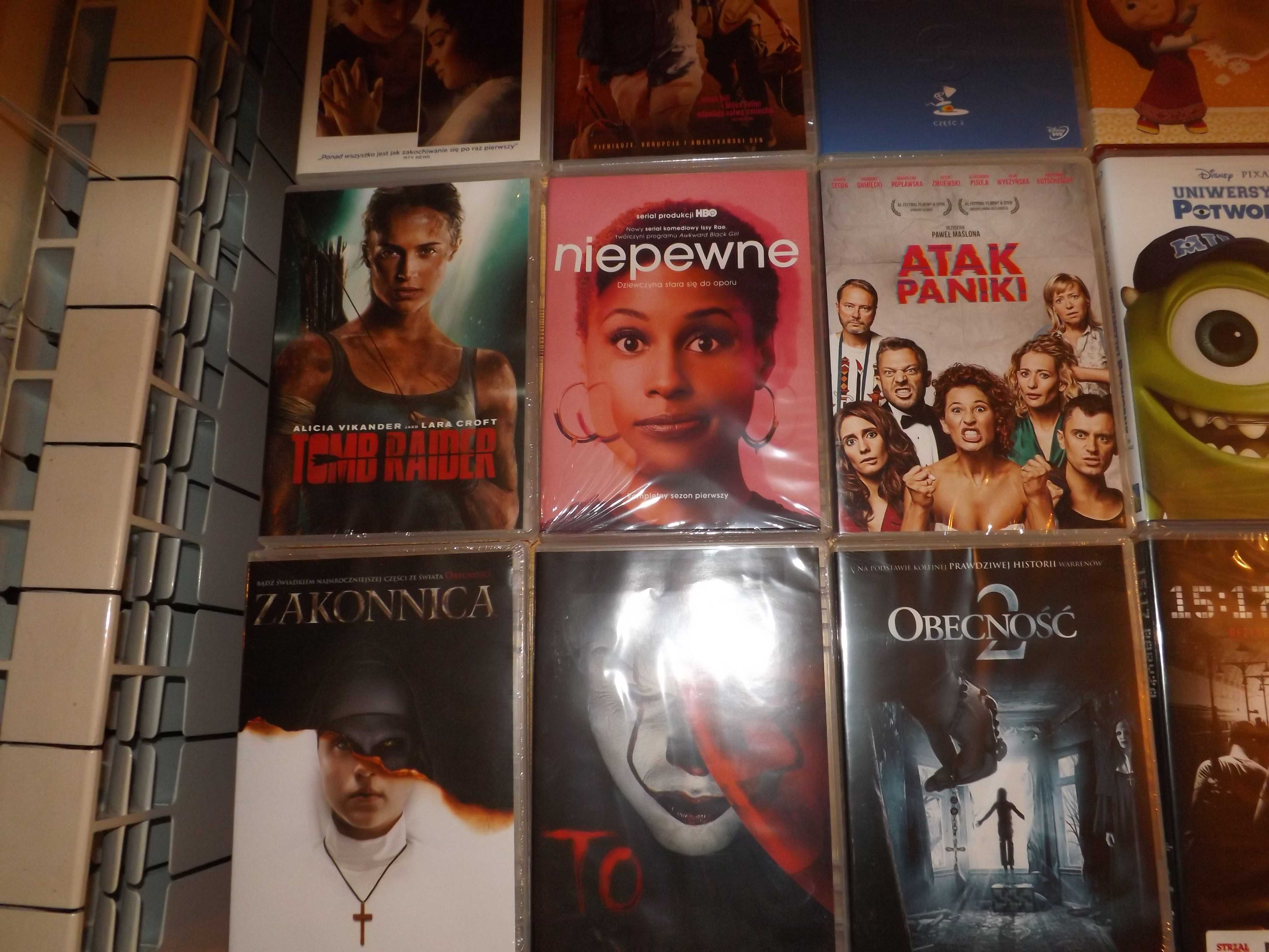 Coś, Tomb raider, Disney, Masza, Zakonnica, Bajki, filmy dvd