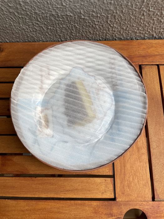 Conjunto de 4 pratos sobremesa Dora Paris