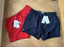 Zestaw 2x Spodenki Kąpielowe Męskie Lacoste M Red / Navy