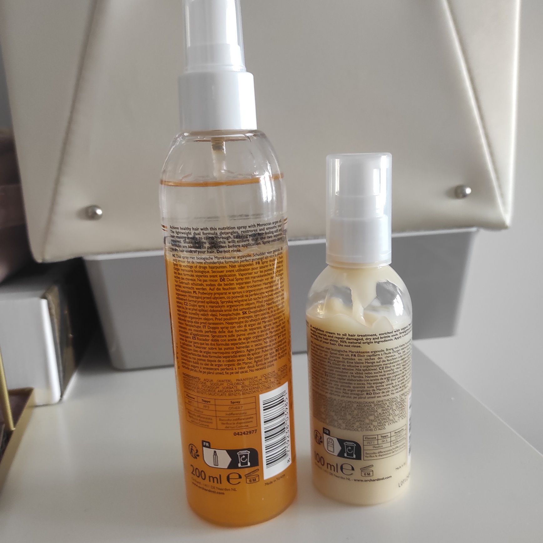Kosmetyki do włosów z action argan oil