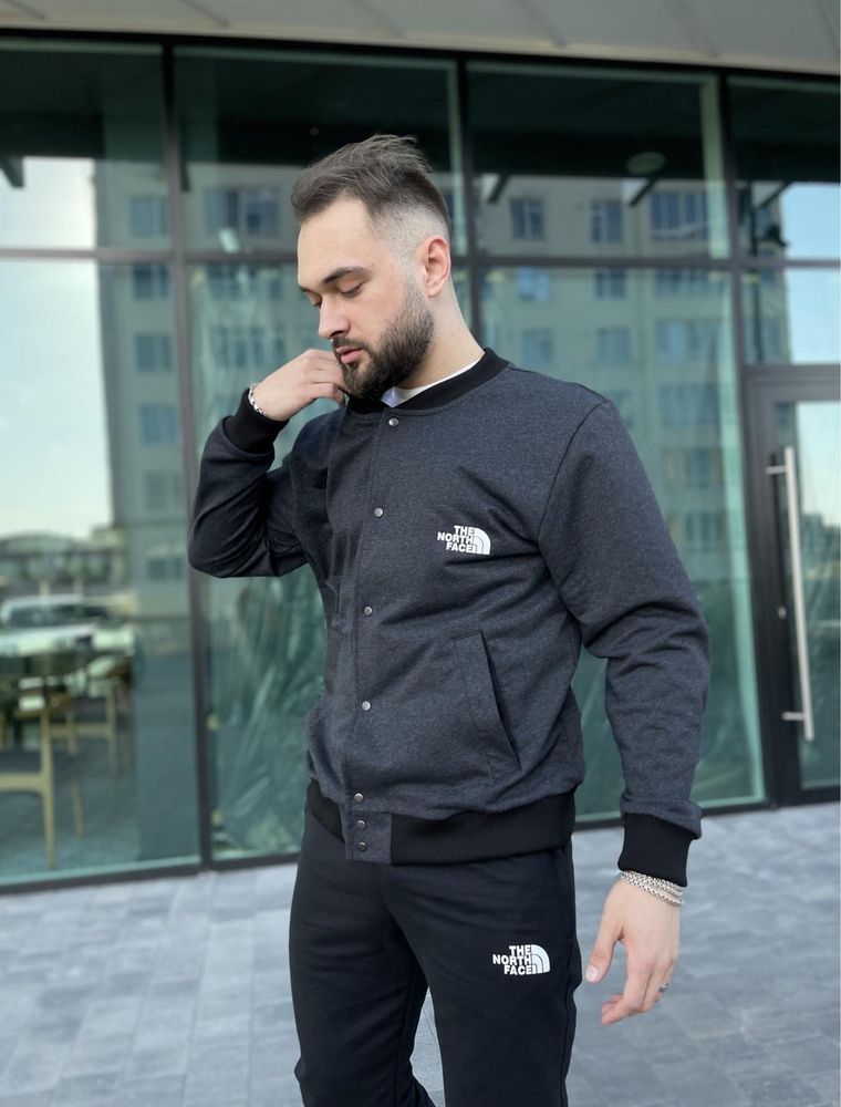 Чоловічий спортивний костюм The North Face, темно-сірий