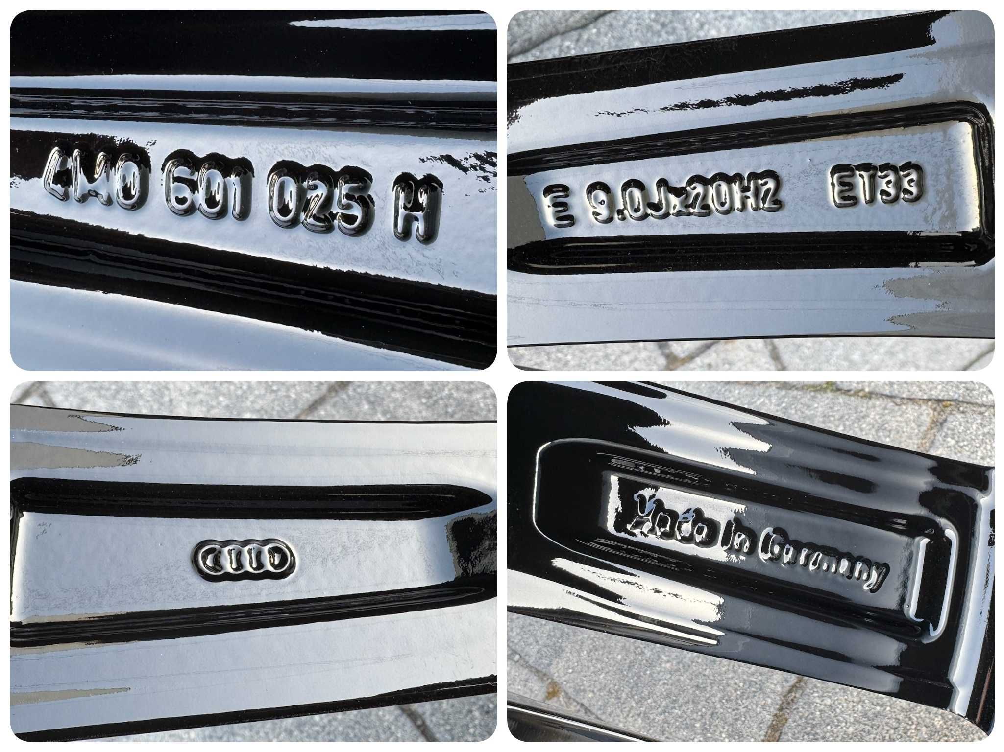 FELGI 20 Audi BMW Cupra Mercedes Seat Skoda VW 5x112 9J ET33 ORG #117
