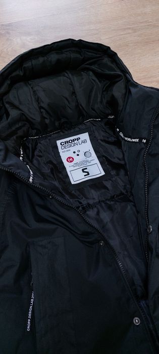 Куртка чорна єврозима Cropp p.S