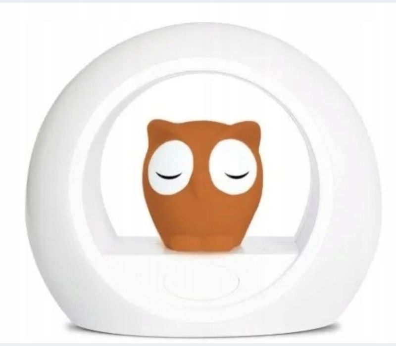 ZAZU Lampka nocna reaguje na głos night owl edycja limitowana beżowo b