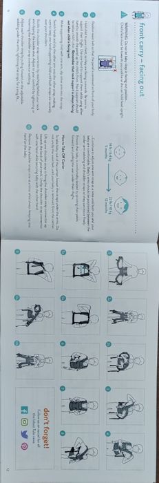 Nosidełko Tula Explore Coast Carrier