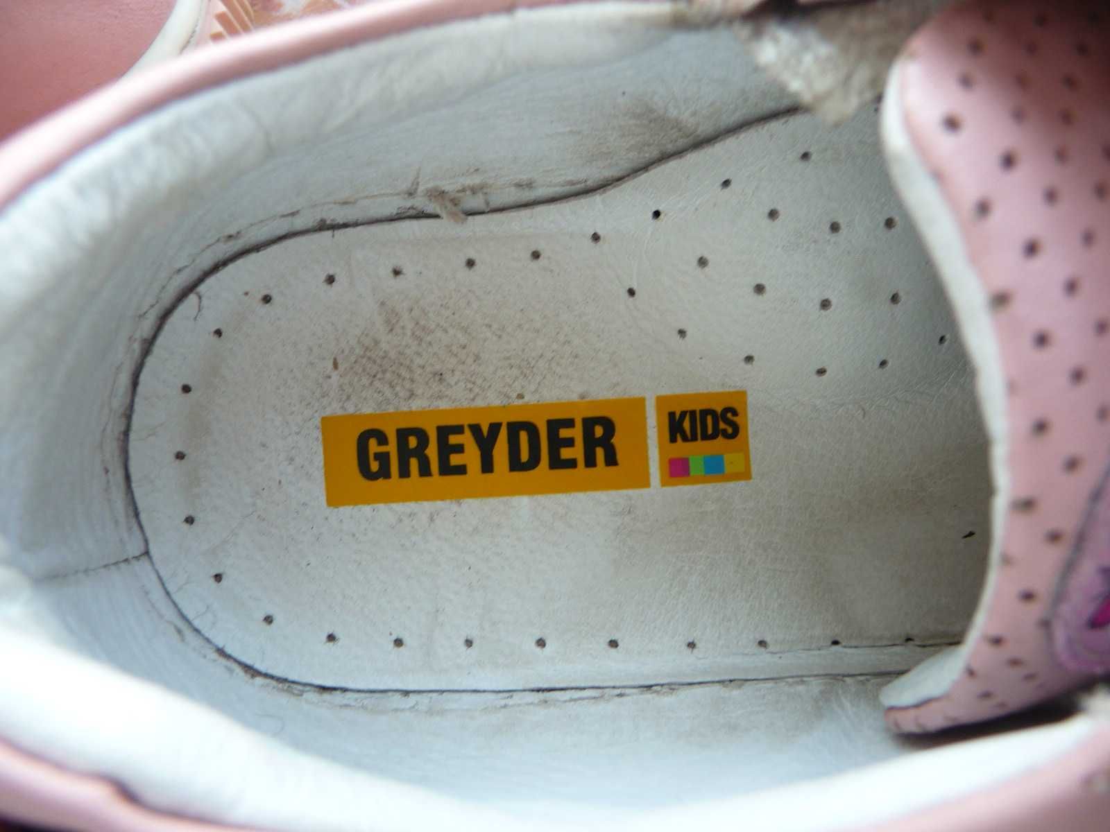 Кожаные кроссовки "Greyder Kids"