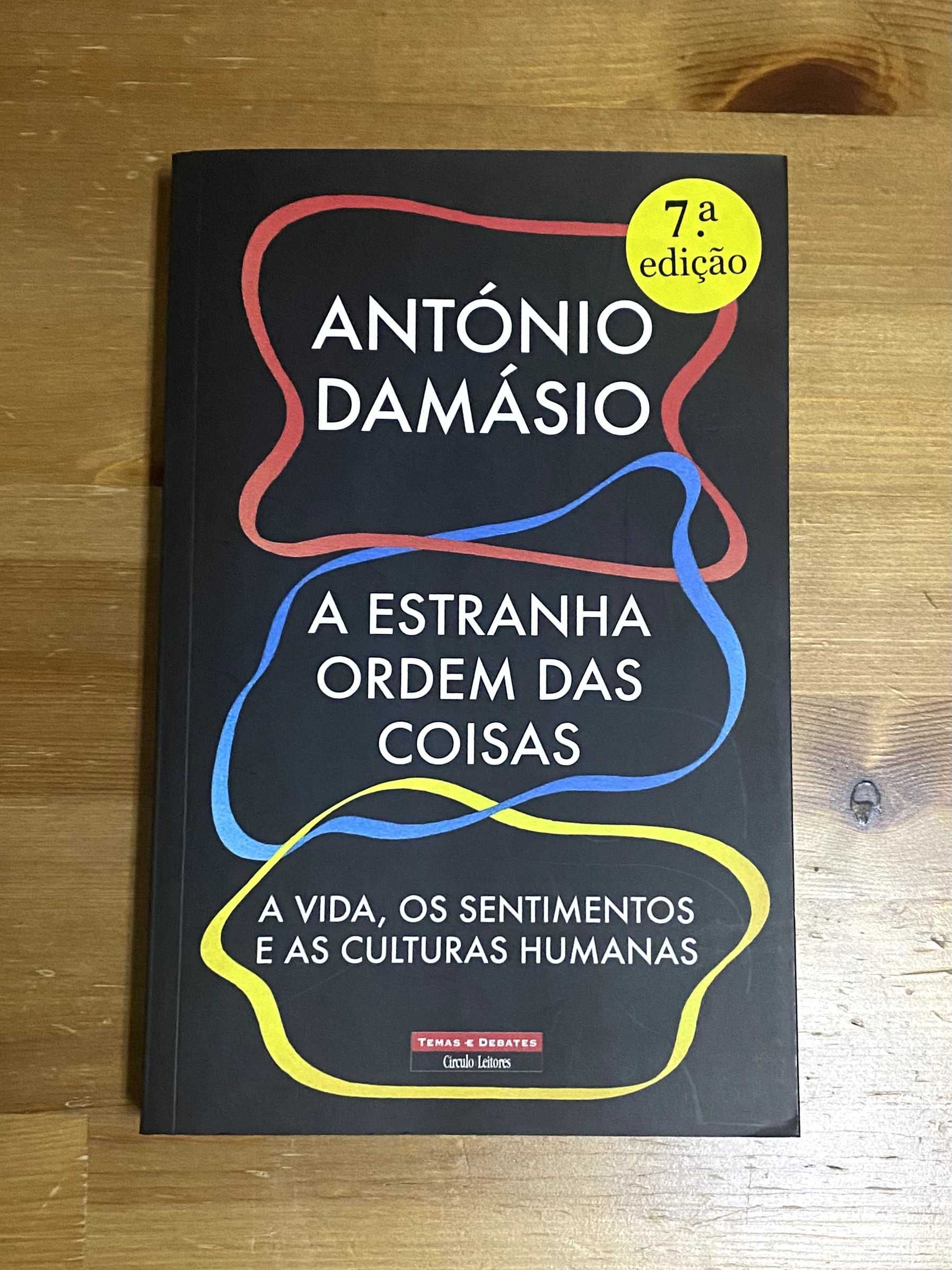 Livro "A Estranha Ordem das Coisas" de António Damásio