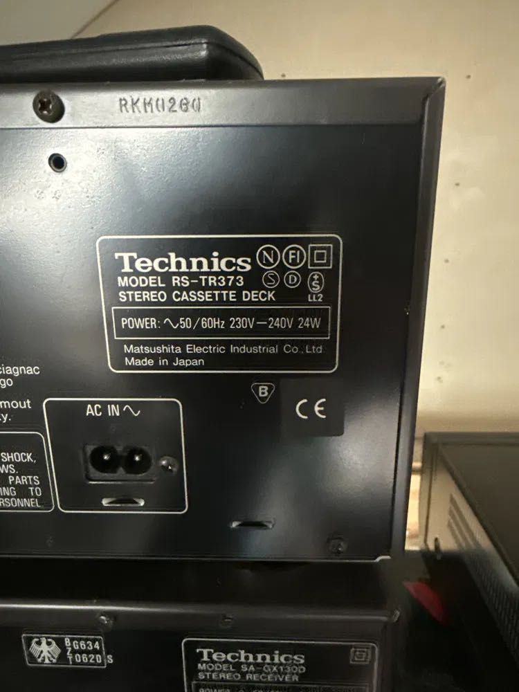 Duża wieża TECHNICS 6 elementów.