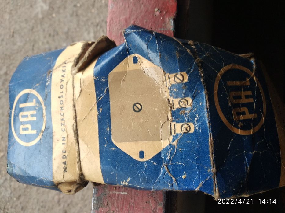 Новое реле зарядки  ява 350/634 оригиналчехословакия