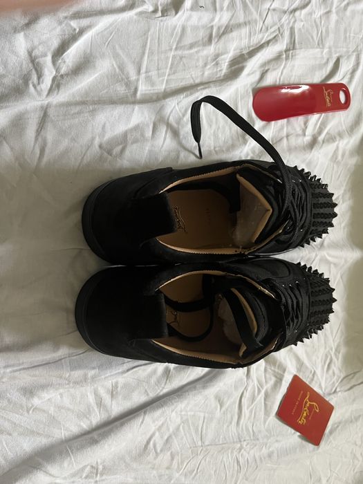 Кросівки  louboutin кеди christian louboutin з шипами лабутен з шипам