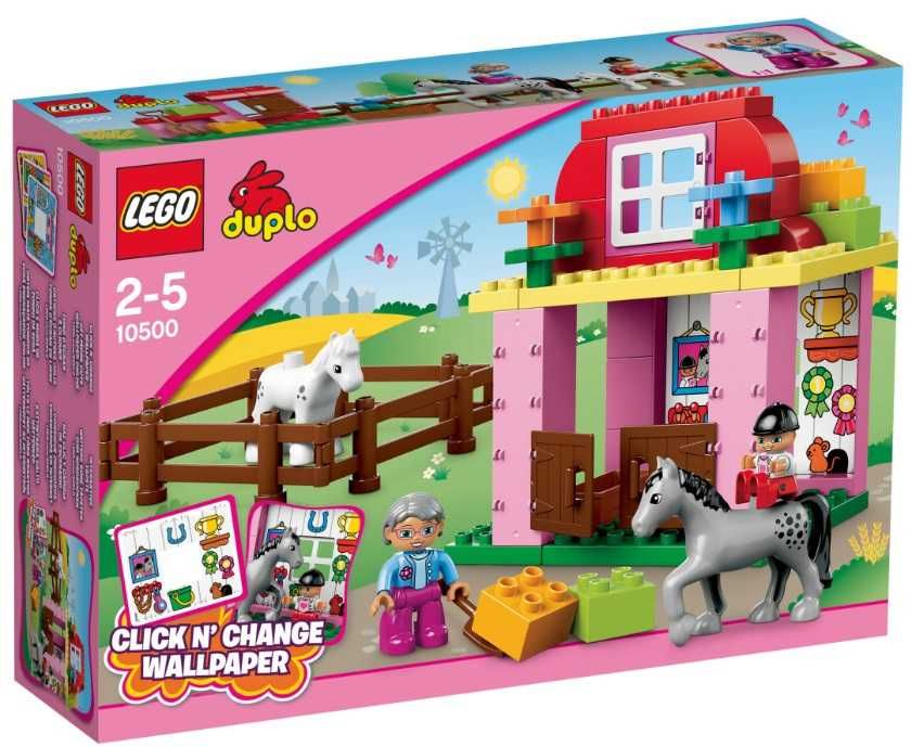 Klocki Lego Duplo 10500 Stadnina - Sklep Poznań Okazja Unikat