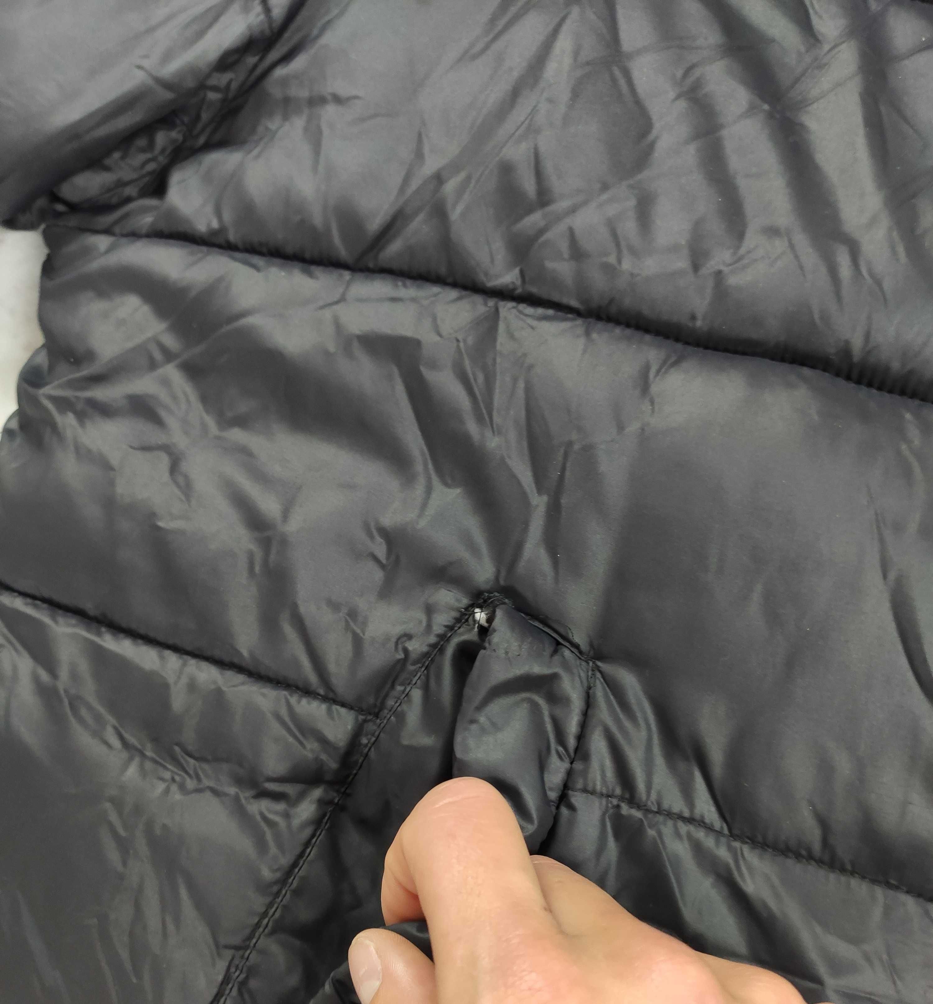 Kurtka puchowa Diesel czarna męska zimowa r. XL