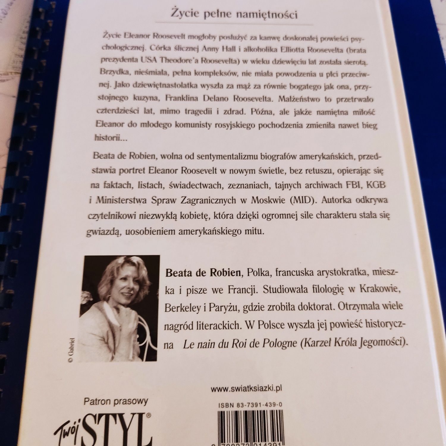 Eleonor Roosevelt - książka