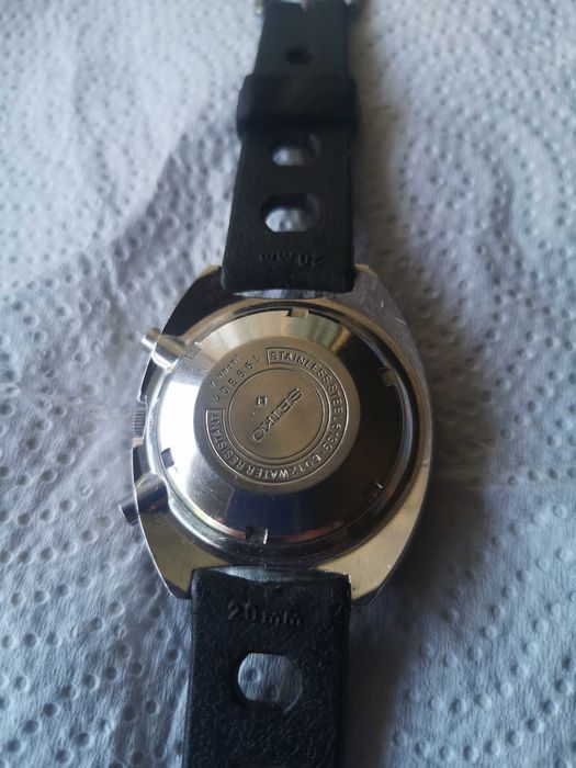 Relógio Seiko chronograph Pepsi 6139