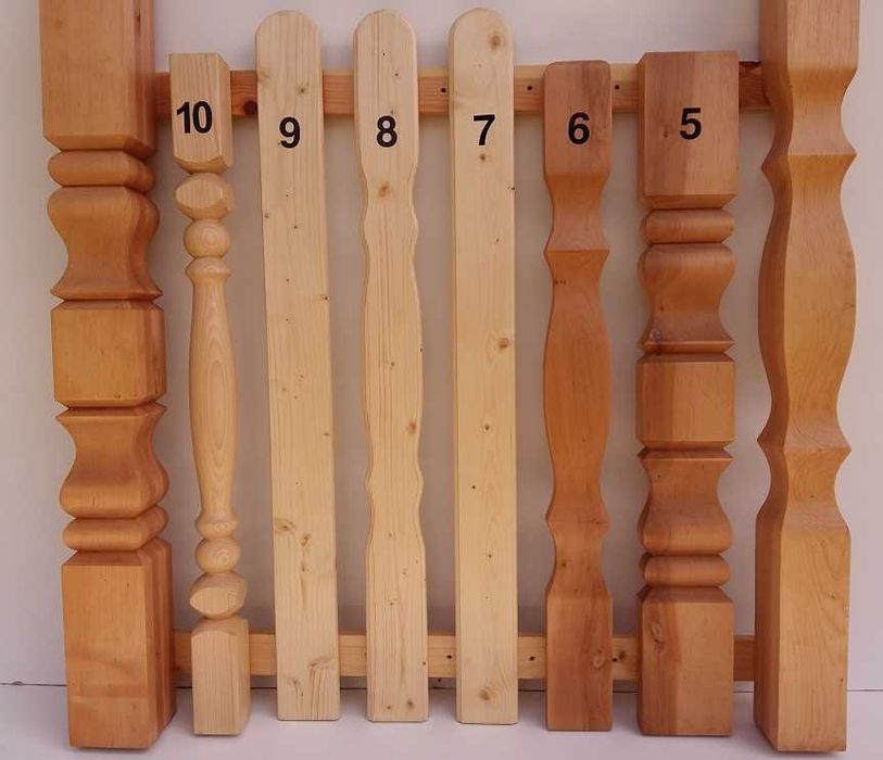 Sztachety olchowe sztacheta frezowana 90cm PRODUCENT