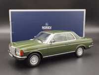 1:18 Norev 1966 Mercedes-Benz 280 CE W123 Coupe Green Model Nowy