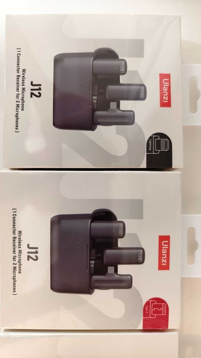 Петличний мікрофон Ulanzi J12 для iPhone, роз'єм Lightning