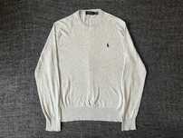 Polo Ralph Lauren M sweter z kaszmirem crewneck szary bluza S tommy