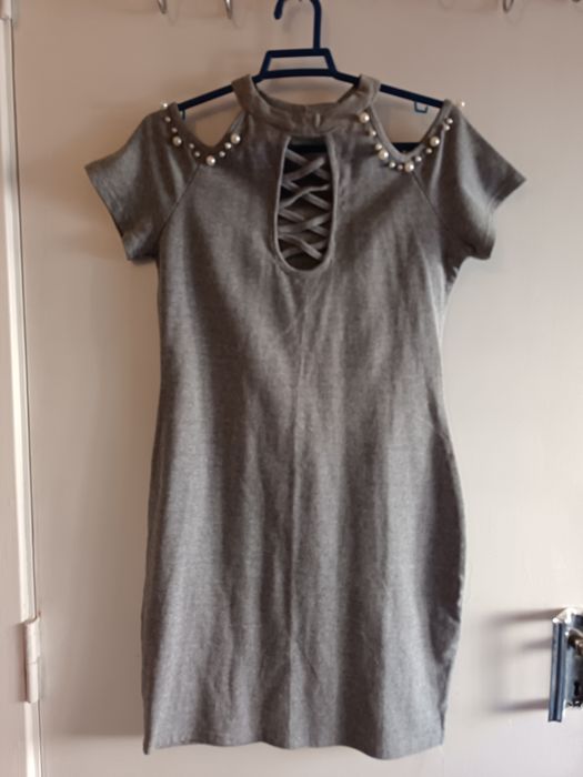 Vestidos cinzentos L/XL