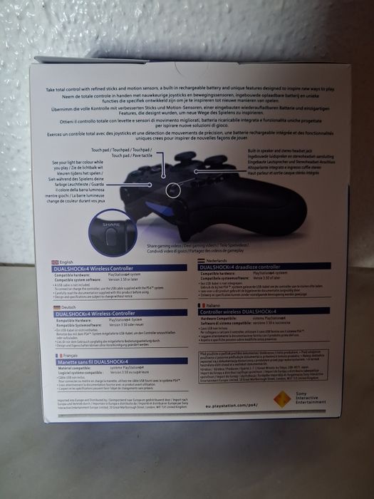 Comando PS4 Wireless Azul Titânio