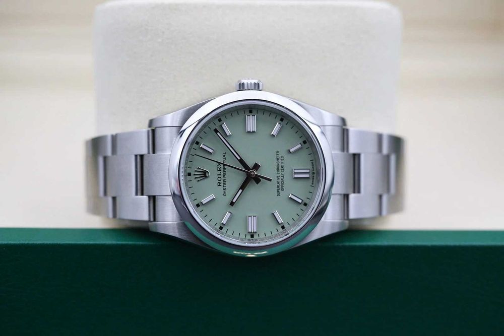 Rolex 124200 Pistachio 34mm Nowy 2025r.