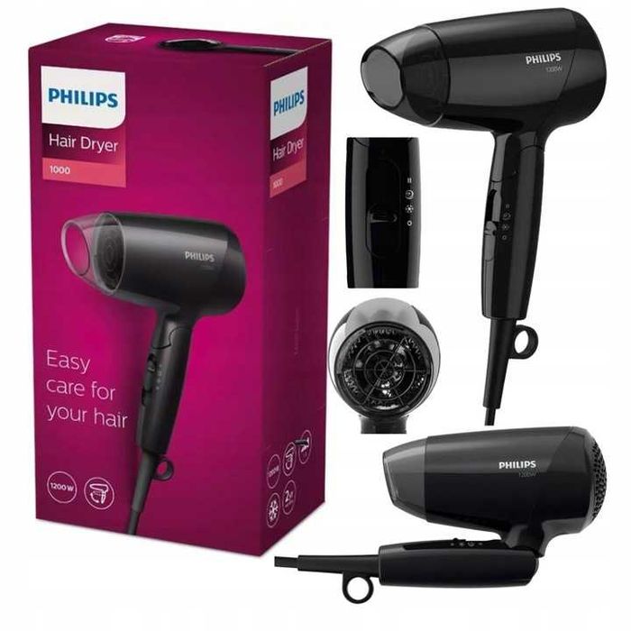 Suszarka Do Włosów Philips BHC010/10 1200W ThermoProtect Zimny Nawiew