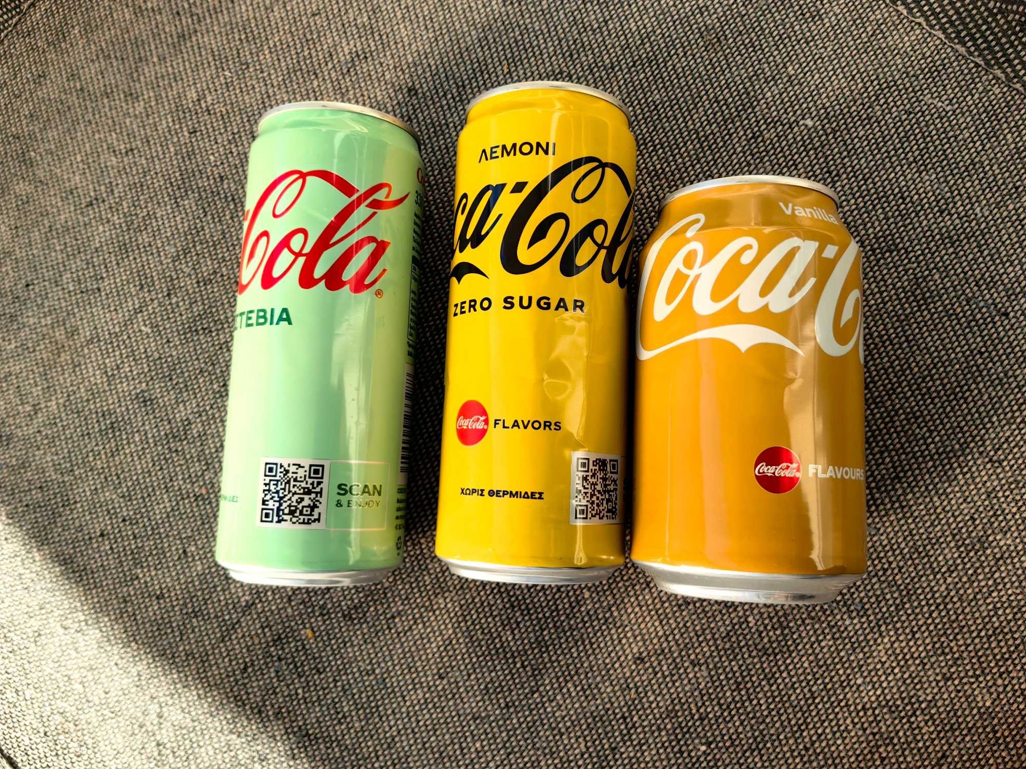 Puszki po Coca Cola + Mirinda rożne rodzaje - Unikaty !!
