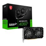 Gráfica MSI NVIDIA GeForce RTX 4060 Ti Ventus 2X 8G OC GDDR6 DLSS3