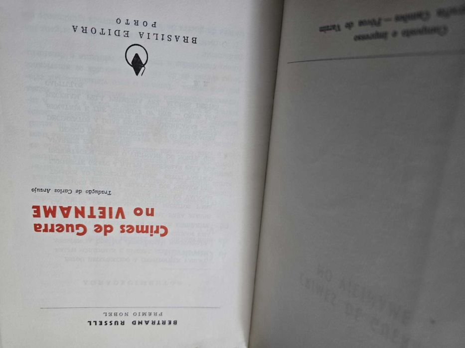 Crimes de Guerra no Vietname - Bertrand Russell