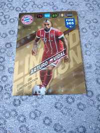 Karta limited edition fifa 365 Panini Vidal Bayern Monachium 2018 Pani