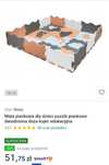 HAPPY KIDDO® Mata piankowa - duża dwustronna mata - kojec 25 części, 1