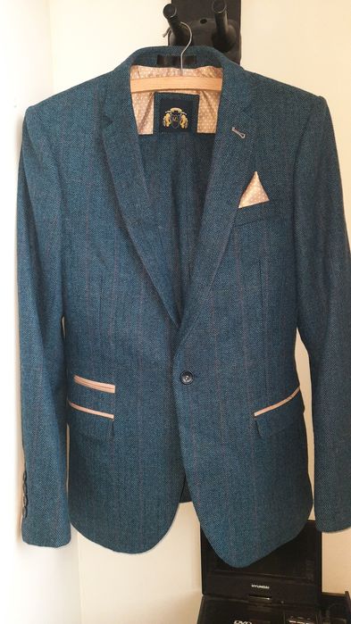 Твидовый костюм Dion от Marc Darcy 34R/30R