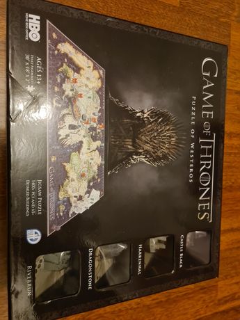 Game of Thrones 4D Puzzle of Westeros 1400