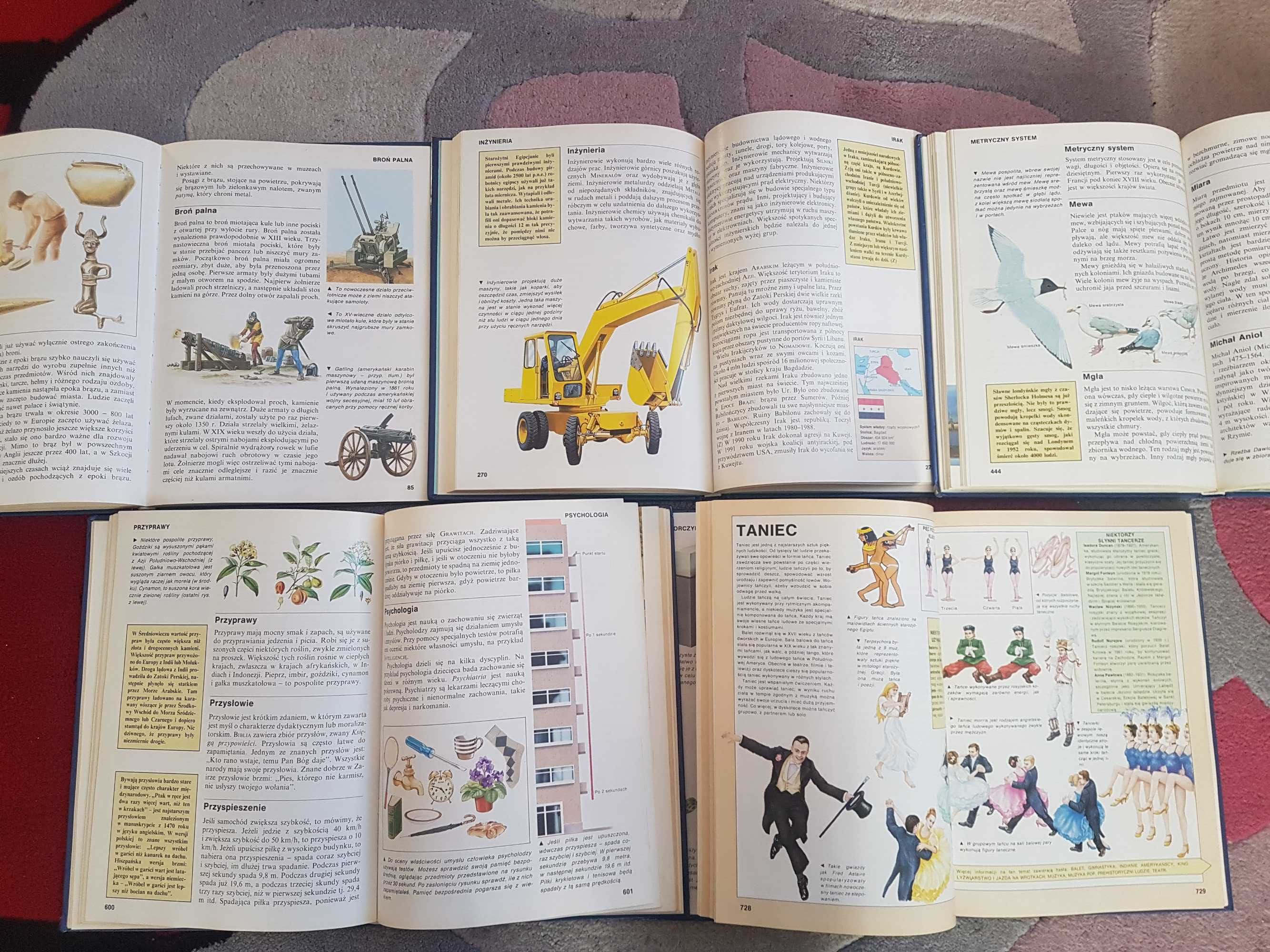 Wielka encyklopedia dla dzieci 5 tomów