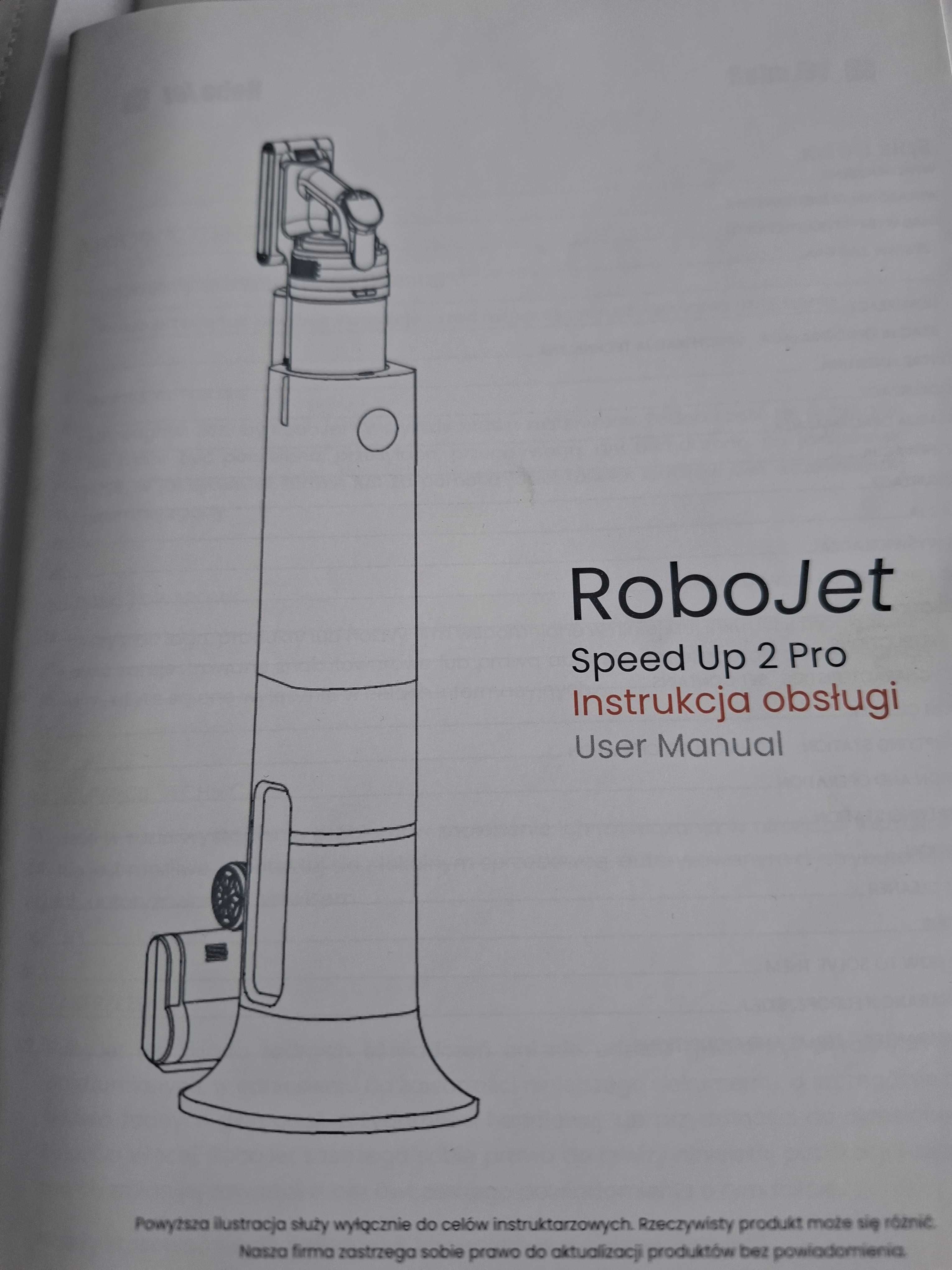 Odkurzacz Robo Jet Speed Up  2 Pro