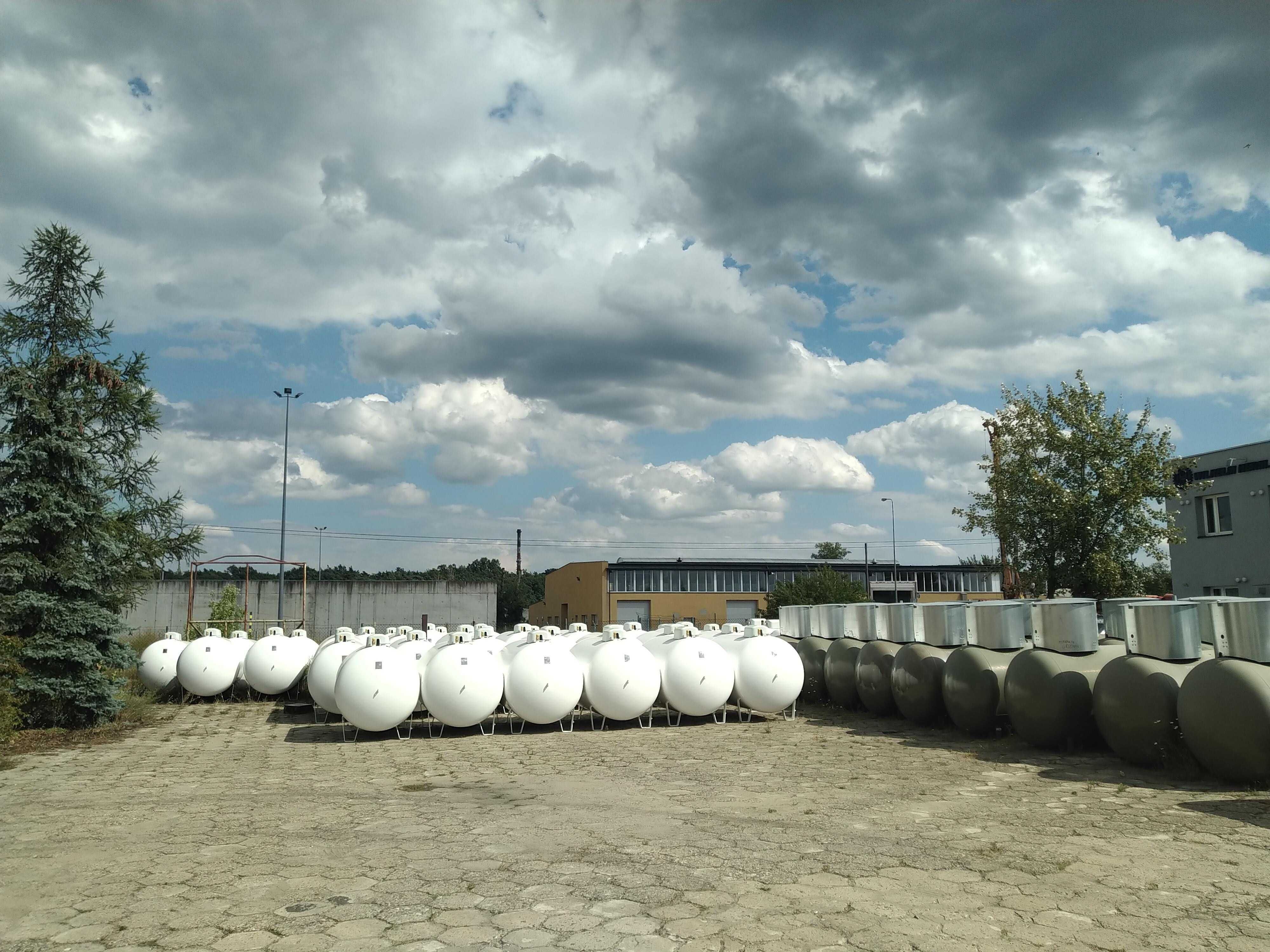 Zbiornik na gaz płynny LPG 2700L / 3600L / 4850L / 6400L naziemny