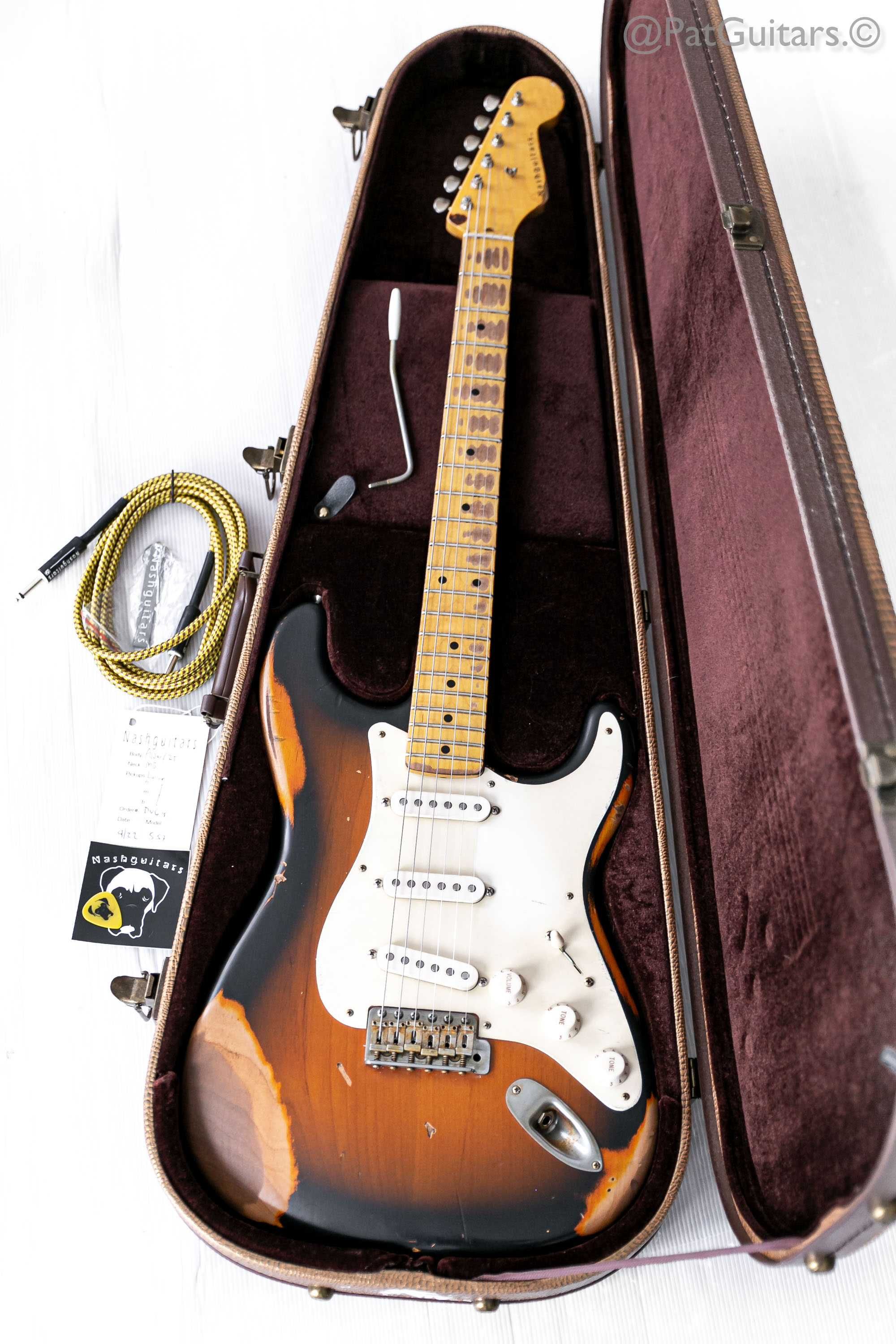 2022 Nash S-57 Stratocaster in Two Tone Sunburst 7.9lbs