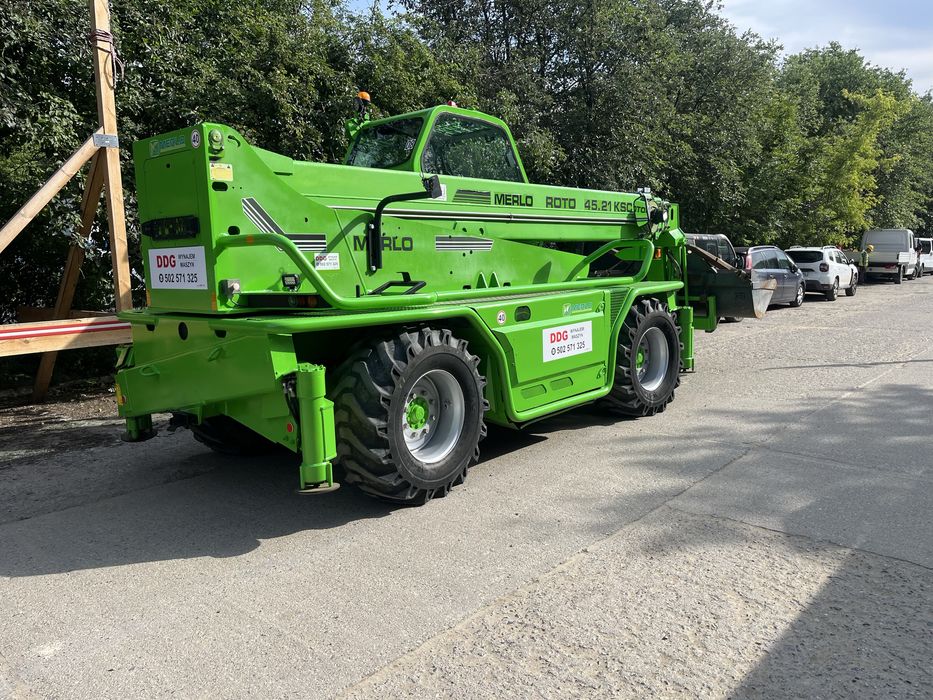 Wynajem ładowarki teleskopowej / mini dźwig / hds