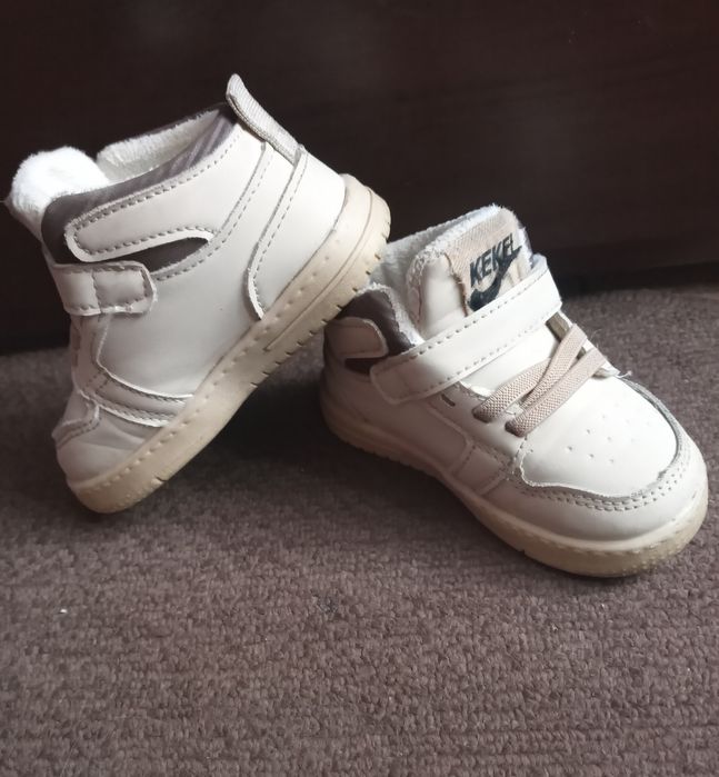 Дитячі отеплені хайтопи кросівки